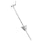 Boss Pet PDQ Silver Tie-Out Stake Metal Dog Tie Out Stake Large Q250700099 - alternate 2